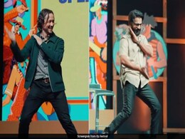 Crazy Viral: Rajkummar Rao And <i>Inception</i> Actor Joseph Gordon Levitt Groove To <i>Stree 2</i> Song <i>Aayi Nai</i>. Watch Crazy Viral: Rajkummar Rao And <i>Inception</i> Actor Joseph Gordon Levitt Groove To <i>Stree 2</i> Song <i>Aayi Nai</i>. Watch