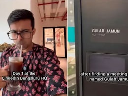 LinkedIn के बेंगलुरु ऑफिस में रूम्स के नामों ने खींचा लोगों का ध्यान, बोले- आज गुलाब जामुन, काजू कतली में मीटिंग LinkedIn के बेंगलुरु ऑफिस में रूम्स के नामों ने खींचा लोगों का ध्यान, बोले- आज गुलाब जामुन, काजू कतली में मीटिंग