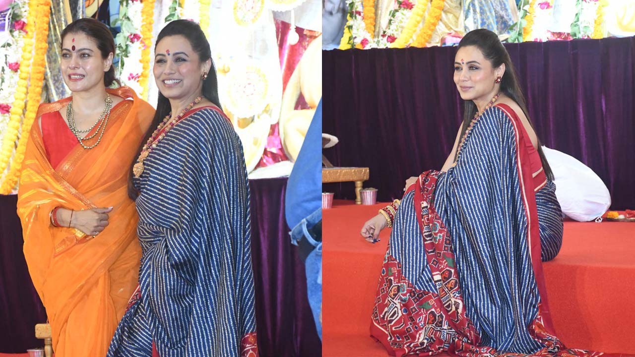 Durga Puja 2024: Kajol And Rani Mukerji's Annual Famjam