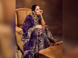 Kareena Kapoor Was Dusshera 2024 Ready In A Purple Embroidered Lehenga Set By Anamika Khanna Kareena Kapoor Was Dusshera 2024 Ready In A Purple Embroidered Lehenga Set By Anamika Khanna