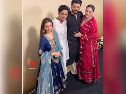 Sonakshi Sinha And Zaheer Iqbal Photobomb Aditi Rao Hydari And Sidharth At Diwali Party. Watch