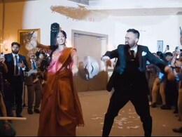 रंगीलो मारो ढोलना... गाने पर दूल्हा-दुल्हन ने किया गजब का एनर्जेटिक डांस, यूजर्स बोले- कभी नहीं देखी ऐसी वेडिंग एंट्री रंगीलो मारो ढोलना... गाने पर दूल्हा-दुल्हन ने किया गजब का एनर्जेटिक डांस, यूजर्स बोले- कभी नहीं देखी ऐसी वेडिंग एंट्री