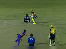 6,6,6,6,6,6, मुंबई के बैटर ने मचाया ऐसा घमासान की हार गई रॉबिन उथप्पा की टीम, VIDEO