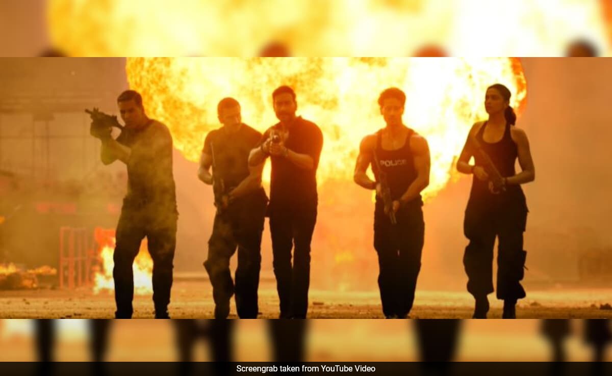 <i>Singham Again</i> Trailer: Ajay Devgn, Ranveer Singh, Deepika Padukone, Akshay Kumar vs Arjun Kapoor. We Know Who's Going To Win