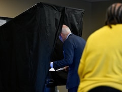 Joe Biden Casts Early Ballot For Kamala Harris As Election Day Nears