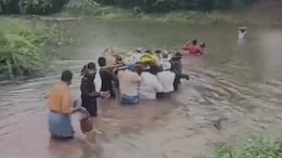 Video: Andhra Family Wades Through Waist-Deep Water For Man's Funeral
