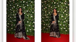 Palak Tiwari's Black <i>Anarkali</i> Is Just What You Need For A Chic Diwali 2024