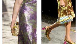 Versace And Balmain Turned Their Perfumes Into Fashion Accessories For Hands And Feet For Spring Summer 2025