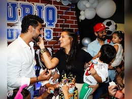 Neha Dhupia, Angad Bedi Host A Spider-Man Theme Party For Son Guriq's Third Birthday Neha Dhupia, Angad Bedi Host A Spider-Man Theme Party For Son Guriq's Third Birthday
