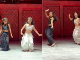 छोटी बच्चियों ने 'रमता जोगी' गाने पर किया धमाकेदार डांस, परफॉर्मेंस देख इंप्रेस हुए लोग, व्हाइट वाली से नहीं हटा पाएंगे नज़रें