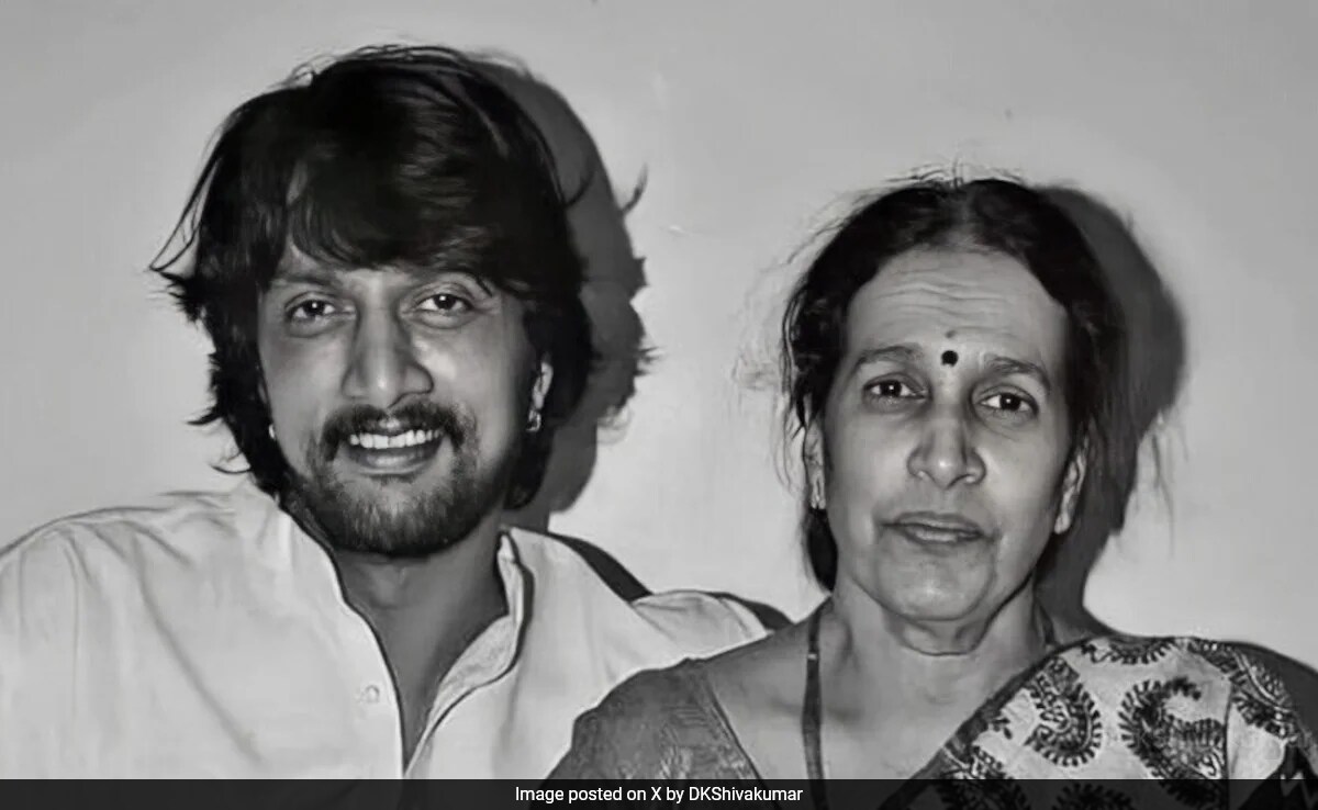 Kichcha Sudeep's Mother Saroja Sanjeev Dies At 86