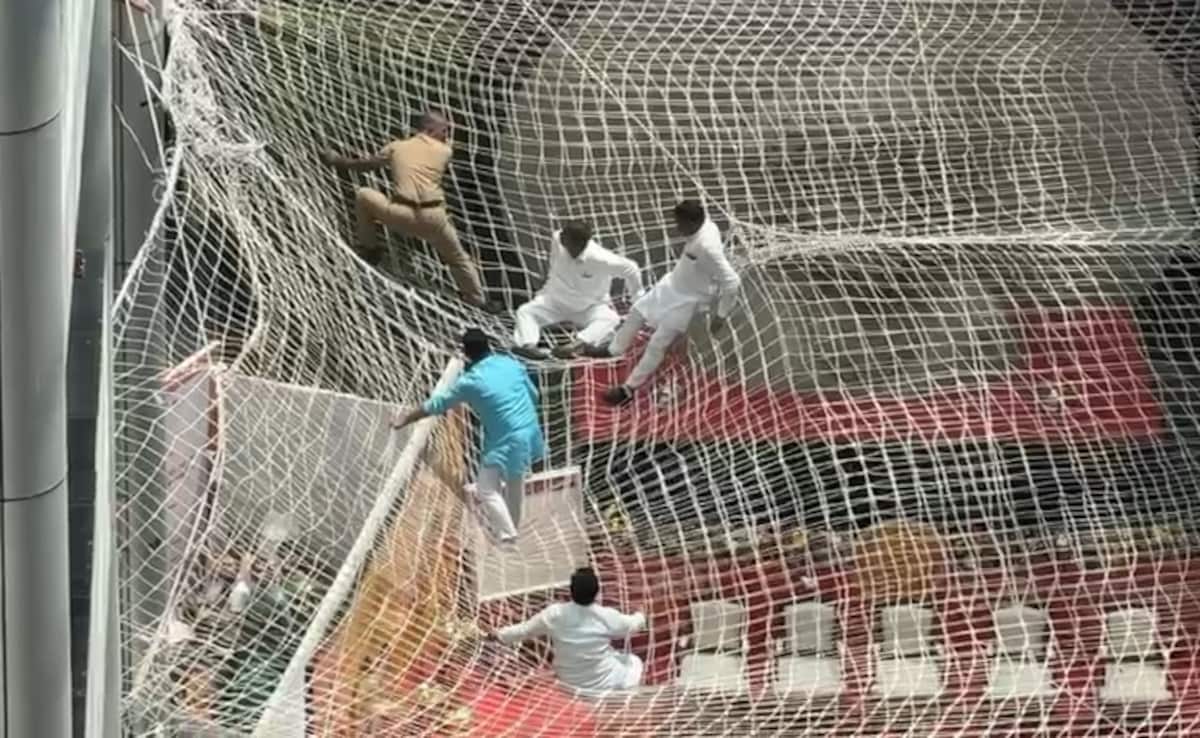 Maharashtra Deputy Speaker Jumps Off 3rd Floor Of Secretariat, Lands On Net