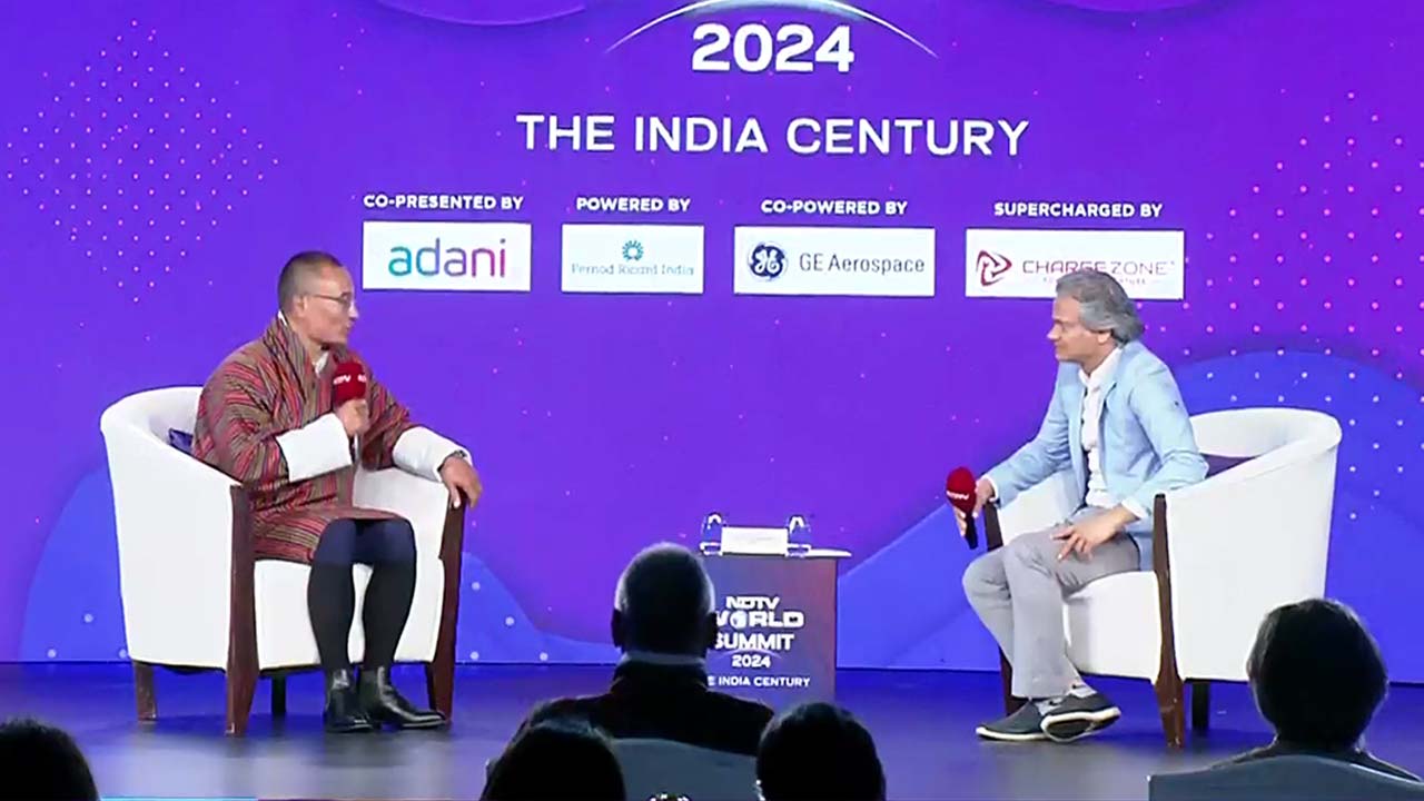 "Global South Looks To India's Leadership": Bhutan PM At NDTV World Summit