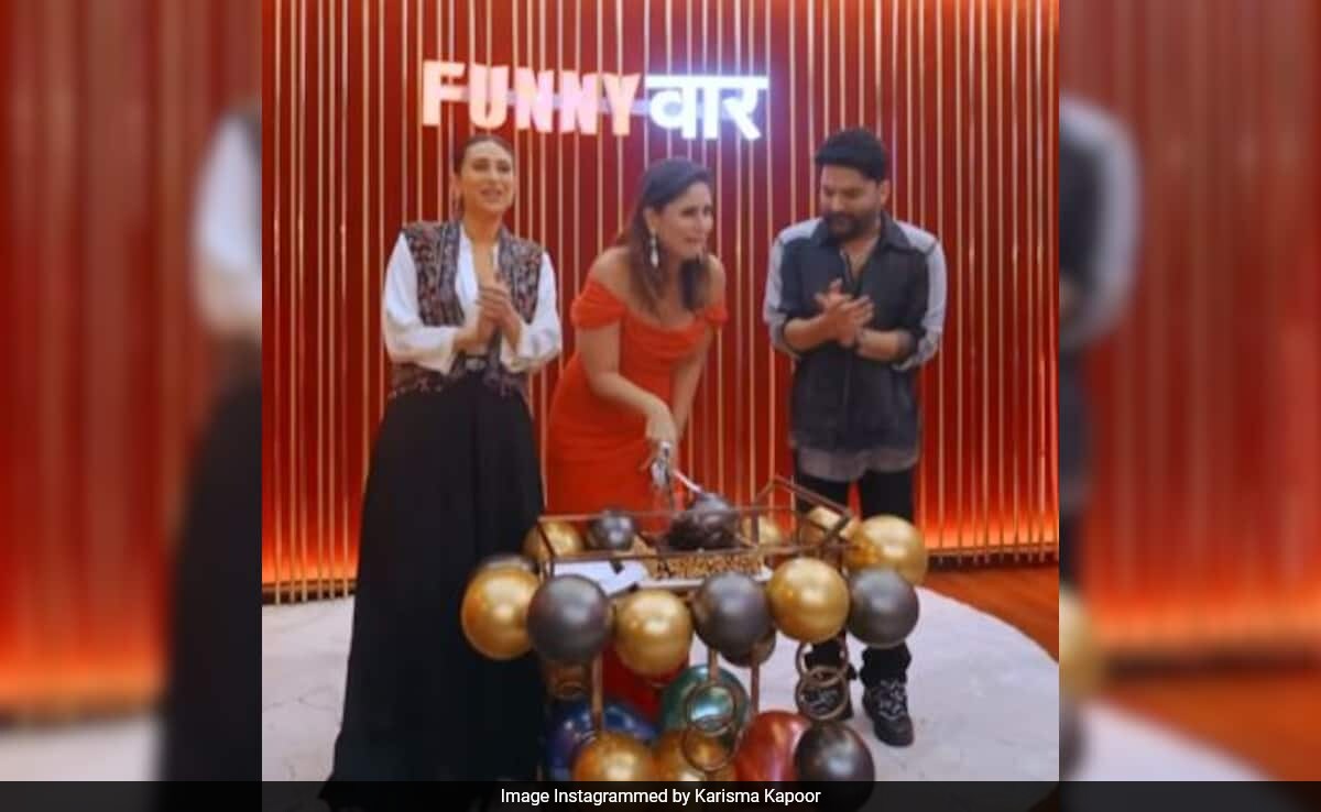 Karisma And Kareena Kapoor's "Super Fun Day" On Kapil Sharma's Show - BTS Version