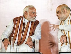 Amit Shah Meets PM Modi After Education Minister Dharmendra Pradhan Resigns