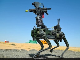 US Army Tests Robot Dogs Armed With AI-Enabled Guns At Military Facility In Middle East: Report US Army Tests Robot Dogs Armed With AI-Enabled Guns At Military Facility In Middle East: Report