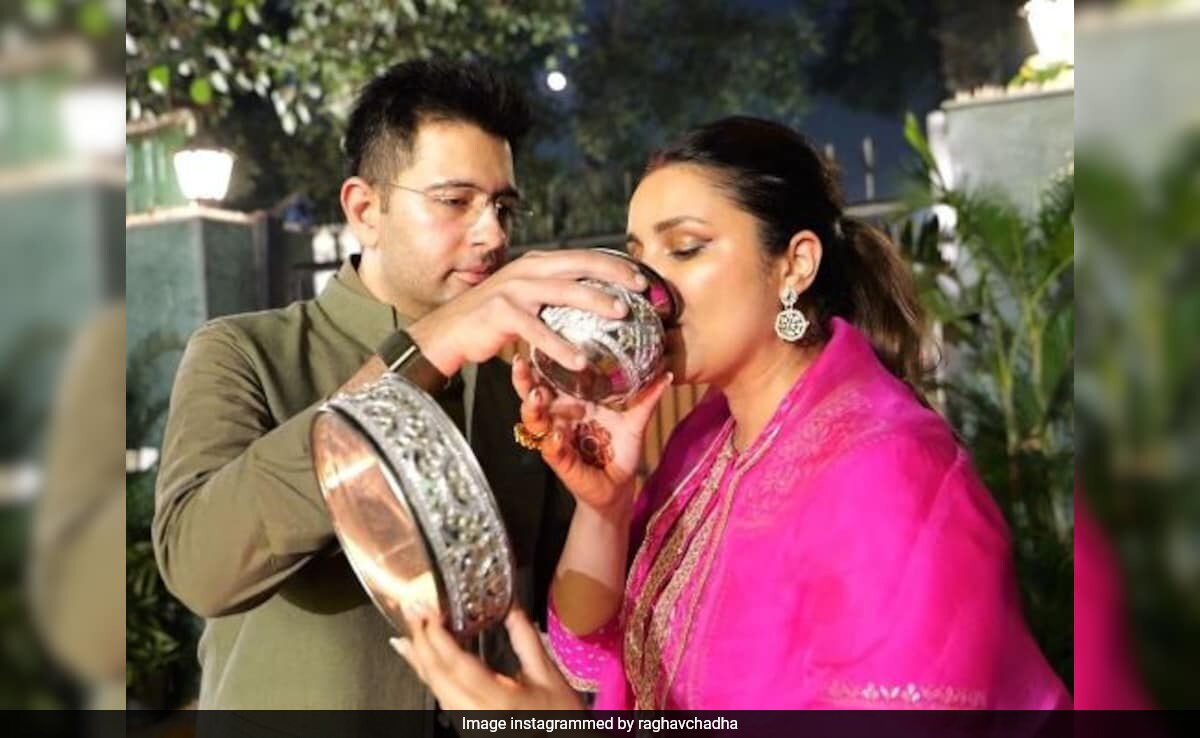 Karwa Chauth 2024: Raghav Chadha's Post For Wife Parineeti Chopra - "You've Put So Much Love Into This Day"