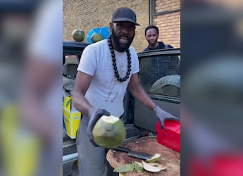 Viral Video Shows Vendor Selling Nariyal Pani In London, Internet Reacts Viral Video Shows Vendor Selling Nariyal Pani In London, Internet Reacts