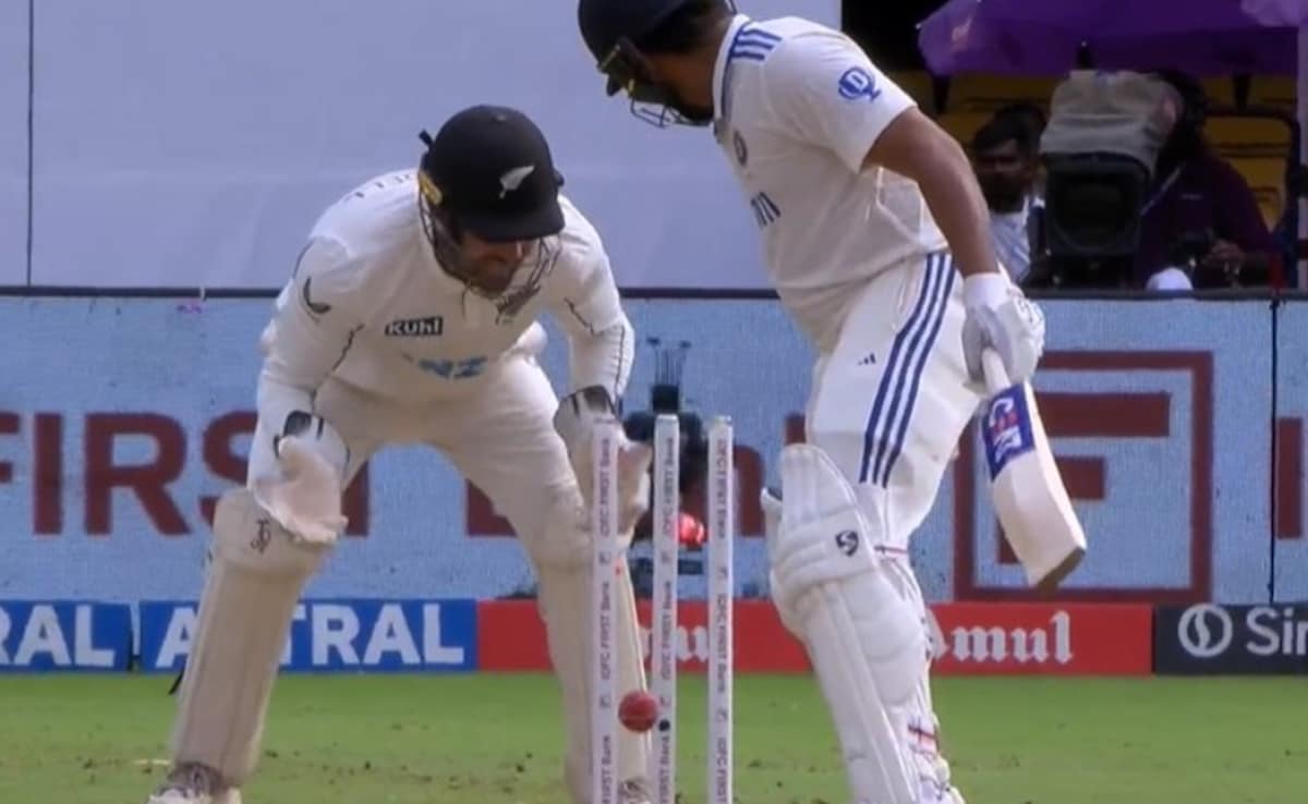 Rohit Sharma Can’t Hide Disbelief After Freak Dismissal Against New Zealand – Watch | Cricket News