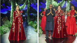 Dia Mirza Embodies "Ethereal Bloom" On The Ramp For This Designer's Bridal Collection And Talks Sustainability