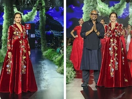 Dia Mirza Embodies "Ethereal Bloom" On The Ramp For This Designer's Bridal Collection And Talks Sustainability Dia Mirza Embodies "Ethereal Bloom" On The Ramp For This Designer's Bridal Collection And Talks Sustainability