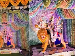 51 लाख रुपये के रंग-बिरंगे नोटों से सजा मां दुर्गा का पंडाल, भव्य दरबार की खूबसूरती देख मंत्रमुग्ध हुए लोग, Video वायरल 51 लाख रुपये के रंग-बिरंगे नोटों से सजा मां दुर्गा का पंडाल, भव्य दरबार की खूबसूरती देख मंत्रमुग्ध हुए लोग, Video वायरल