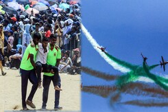 5 Spectators Die After Air Force's Chennai Airshow 5 Spectators Die After Air Force's Chennai Airshow