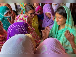 मुझे जो प्यार दिया और जितनी उम्मीद से...: चुनावी अखाड़े में जीत का परचम लहराने पर विनेश फोगाट मुझे जो प्यार दिया और जितनी उम्मीद से...: चुनावी अखाड़े में जीत का परचम लहराने पर विनेश फोगाट