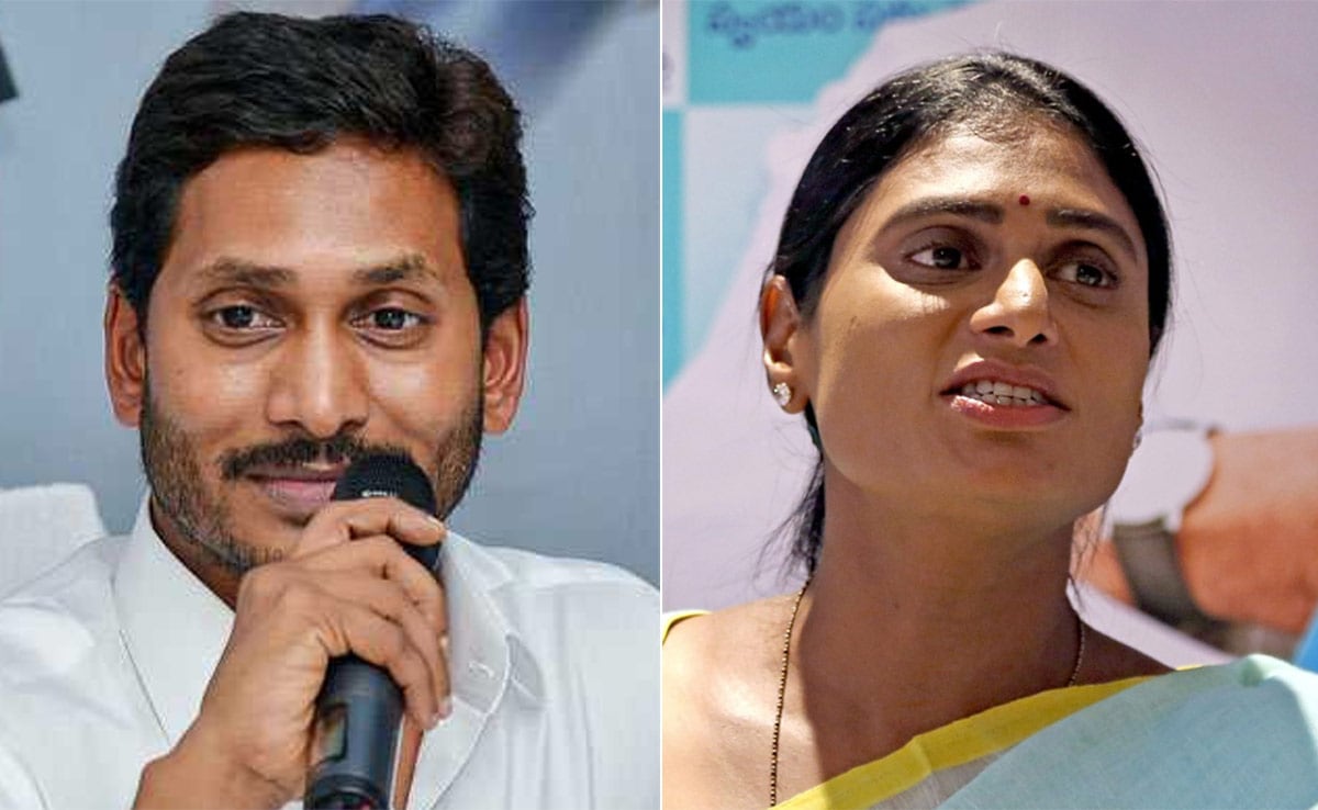 Jagan Reddy, Sister Fight Over Inheritance