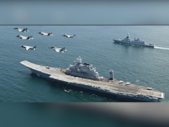 India's MiG-29s Fly With F-35, Harrier Jets In Exercise With Italian Navy