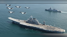 India's MiG-29s Fly With F-35, Harrier Jets In Exercise With Italian Navy