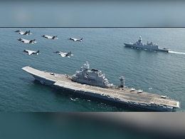 India's MiG-29s Fly With F-35, Harrier Jets In Exercise With Italian Navy India's MiG-29s Fly With F-35, Harrier Jets In Exercise With Italian Navy