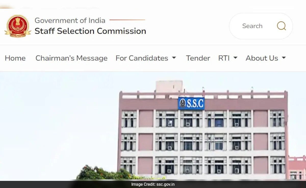 SSC GD 2025 Application Correction Window To Open On November 5