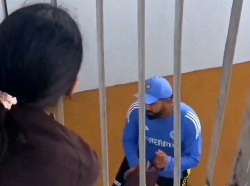 Watch: Girl Asks Rohit To Give Kohli A Message, His Reply Wins Internet