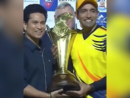 Sachin Tendulkar's Presence Makes Evening Memorable For NCL Champions Chicago Cricket Club