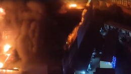 Massive Fire At Noida Banquet Hall During Renovation, Electrician Dies