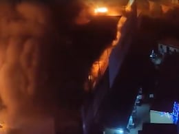 Massive Fire At Noida Banquet Hall During Renovation, Electrician Dies Massive Fire At Noida Banquet Hall During Renovation, Electrician Dies