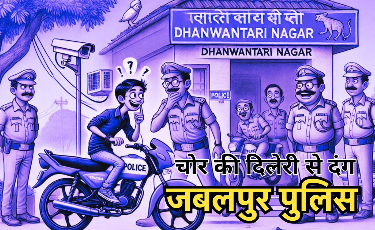 Cheeta Mobile Bike: चौकी के बाहर से 'चीता' चुरा ले गया चोर, हक्की-बक्की जबलपुर पुलिस 10 दिनों तक साधे रही चुप्पी