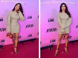 Janhvi Kapoor In A Beige Dress Is The Start To A Sophisticated Autumn Janhvi Kapoor In A Beige Dress Is The Start To A Sophisticated Autumn
