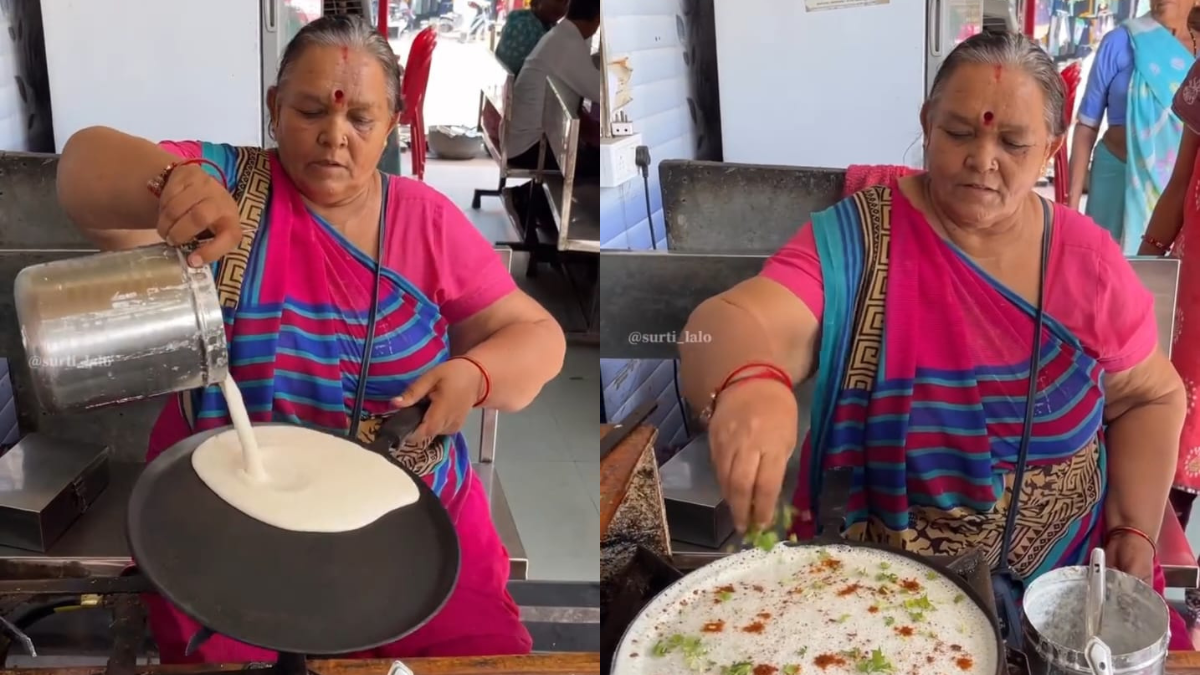 महिला के हेलीकॉप्टर डोसा के वायरल वीडियो को मिले 79 मिलियन से अधिक व्यूज, क्या आपने देखा?