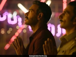 <i>Singham Again</i> Song <i>Jai Bajrangbali</i>: Full House With Ajay Devgn, Ranveer Singh And Tiger Shroff <i>Singham Again</i> Song <i>Jai Bajrangbali</i>: Full House With Ajay Devgn, Ranveer Singh And Tiger Shroff