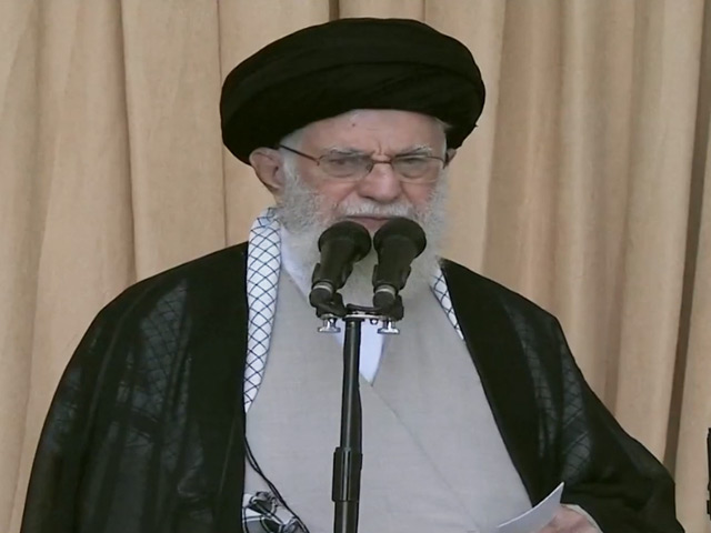 Iran's Khamenei Leads Friday Prayers, Vows To Keep Up Fight Against Israel