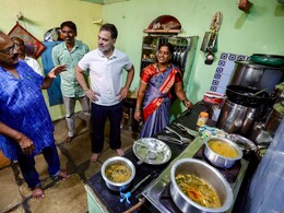 Rahul Gandhi's Cooking Session, Lunch With Dalit Family In Maharashtra