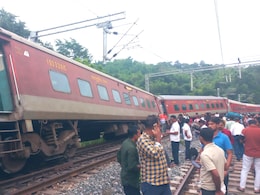 Engine, 7 Coaches Of Agartala-Mumbai Express Derail In Assam, No Casualties Engine, 7 Coaches Of Agartala-Mumbai Express Derail In Assam, No Casualties