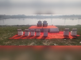 BJP ने सीएम आतिशी और AAP प्रमुख केजरीवाल के लिए यमुना घाट पर क्यों लगाया सिंहासन? BJP ने सीएम आतिशी और AAP प्रमुख केजरीवाल के लिए यमुना घाट पर क्यों लगाया सिंहासन?