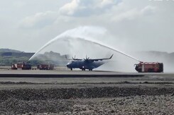 Navi Mumbai Airport Sees Successful Trial Landing, To Be Operational Next Year Navi Mumbai Airport Sees Successful Trial Landing, To Be Operational Next Year