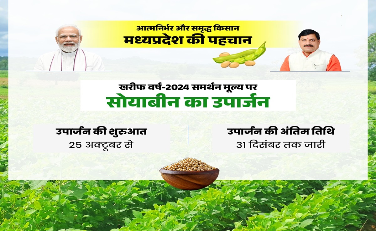Soybean MSP: सोयाबीन की खरीदी MSP पर शुरू, CM मोहन ने कहा- उपार्जन के लिए बनाए गए&nbsp;हैं&nbsp;इतने&nbsp;केंद्र