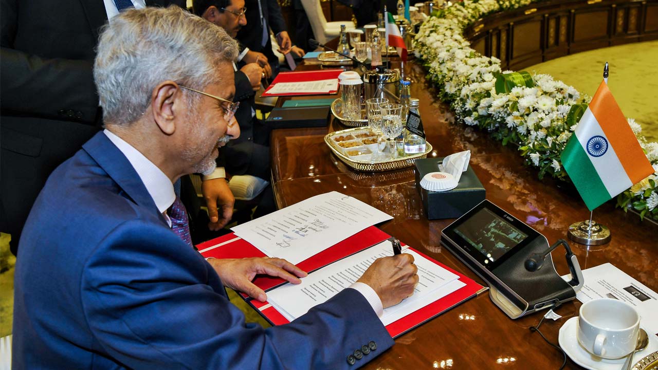 S Jaishankar Attends Document Signing Ceremony At SCO Summit