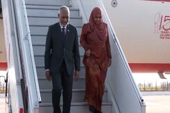 Maldives President Arrives In India For 1st Bilateral Visit Maldives President Arrives In India For 1st Bilateral Visit