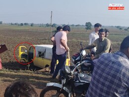 चिकनी मिट्टी पर फिसली वैन तो मच गई चीख-पुखार, अगर न होता ये शख्स तो हो जाती अनहोनी